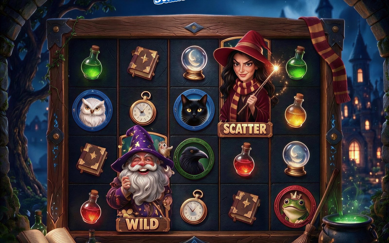Wizard Spins slot game